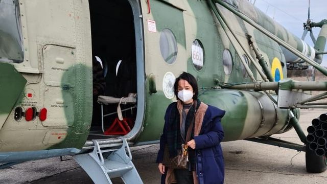 La embajadora de España en Ucrania, la vallisoletana Silvia Cortés, permanecerá en Polonia