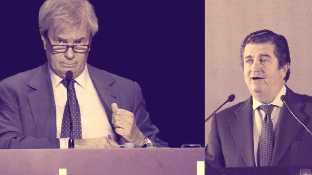Vincent Bolloré y Borja Prado.