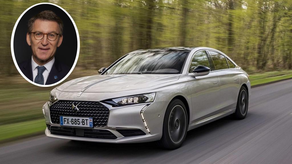 El nuevo coche de Alberto Núñez Feijóo; el líder político gallego estrena vehículo oficial de cero emisiones