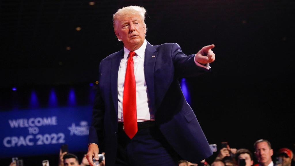 Donald Trump, durante la Conferencia de Acción Política Conservadora (CPAC) de Florida.