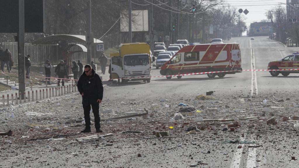 Guerra en Ucrania: así está el centro de Kiev