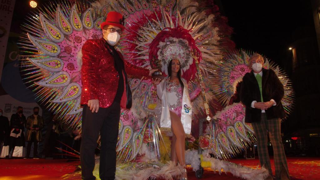 La Diosa del Carnaval de Málaga.
