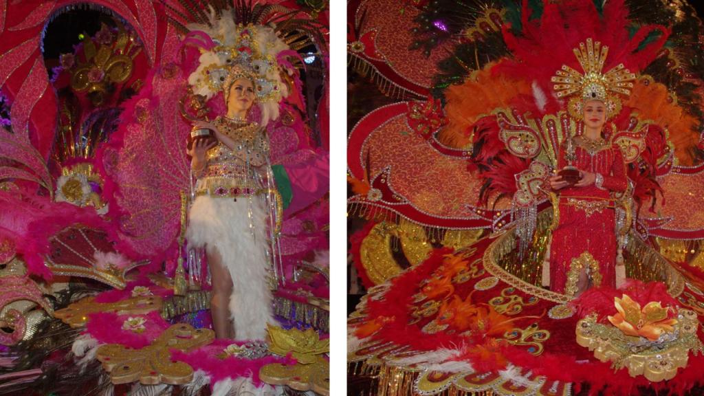 Las ninfas del Carnaval de Málaga.