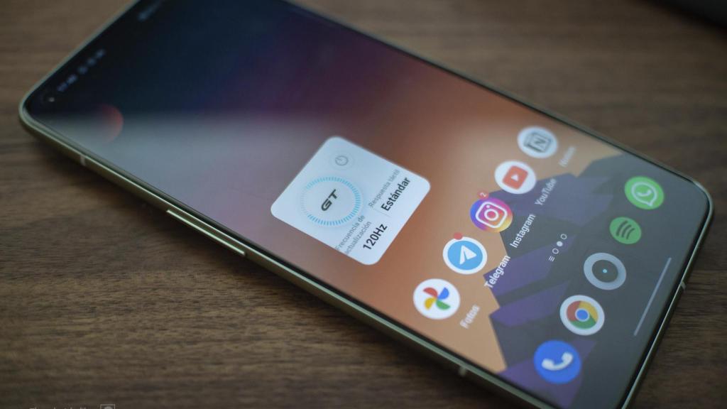 Pantalla principal del realme GT 2 Pro
