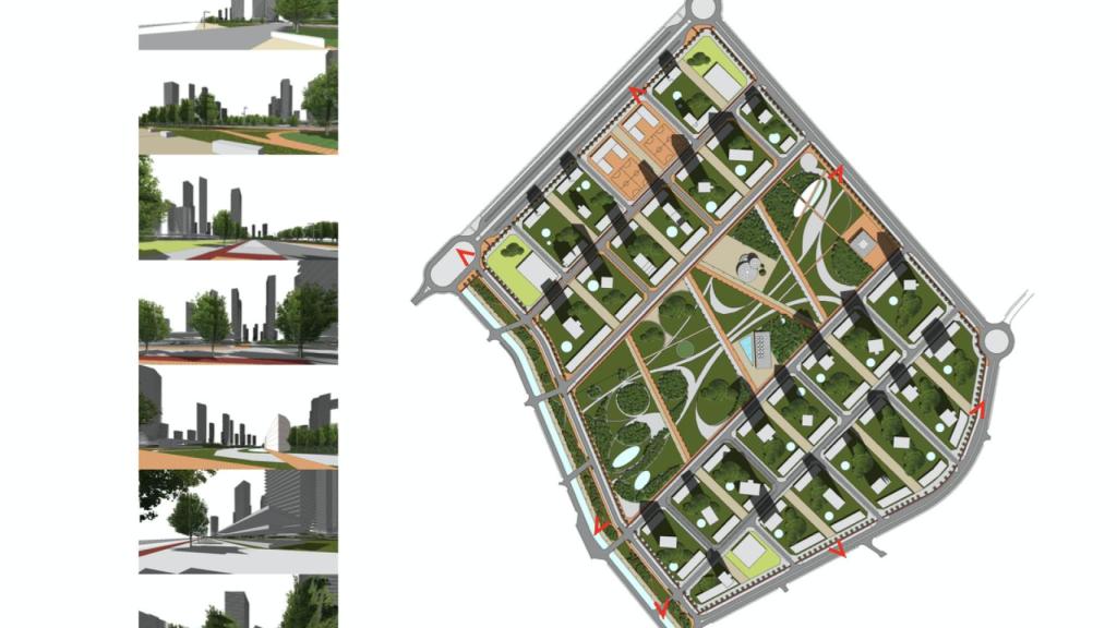 Plano detalle del proyecto.