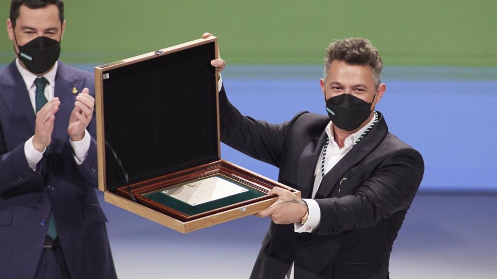 El cantante Alejandro Sanz nombrado Hijo Predilecto de Andalucía.