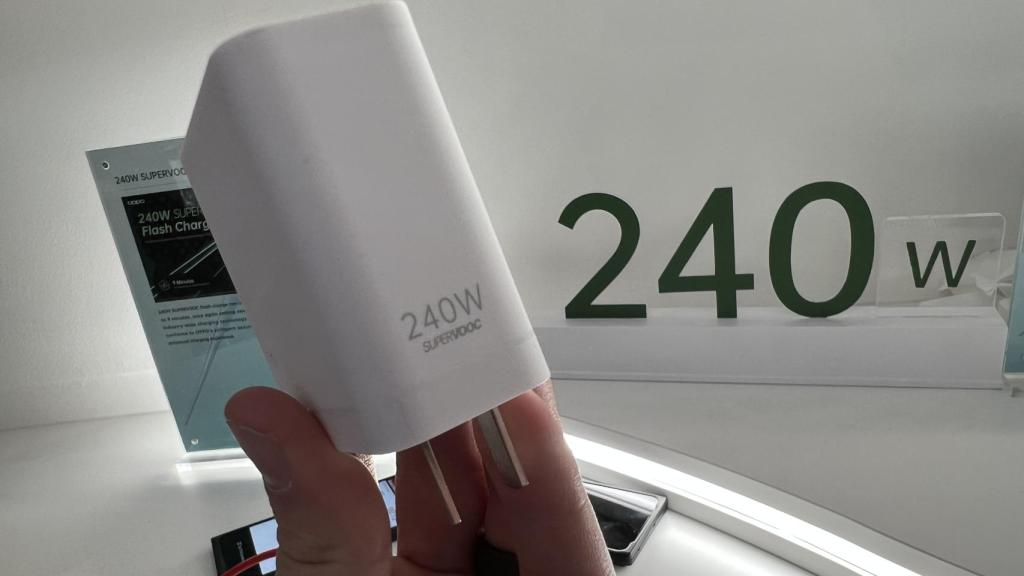 Cargador 240W SuperVooc de OPPO