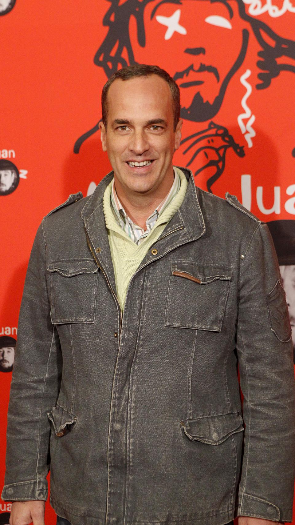 Santiago Acosta en un evento público en marzo de 2016.