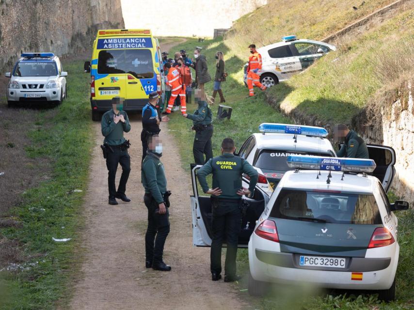 Aparece el cadáver de un hombre en el foso de la muralla de Ciudad Rodrigo (Salamanca)