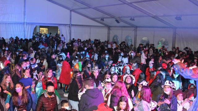 Gran participación de los niños en las actividades del Lunes de Carnaval en Guijuelo