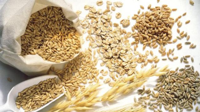 Varios tipos de cereales.