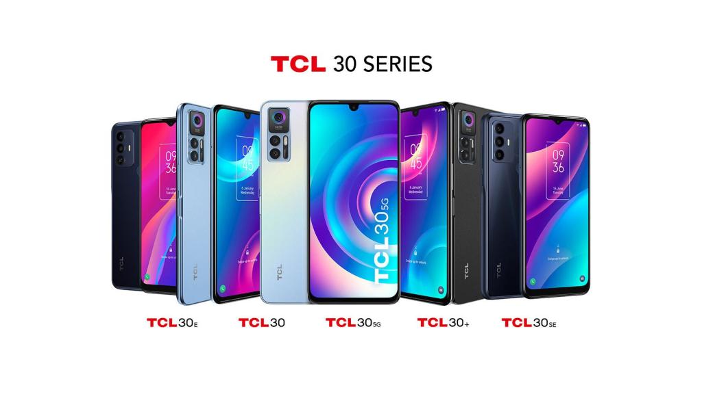 Nuevos TCL 30, 30+, 30 5G, 30E y 30SE: características y precio