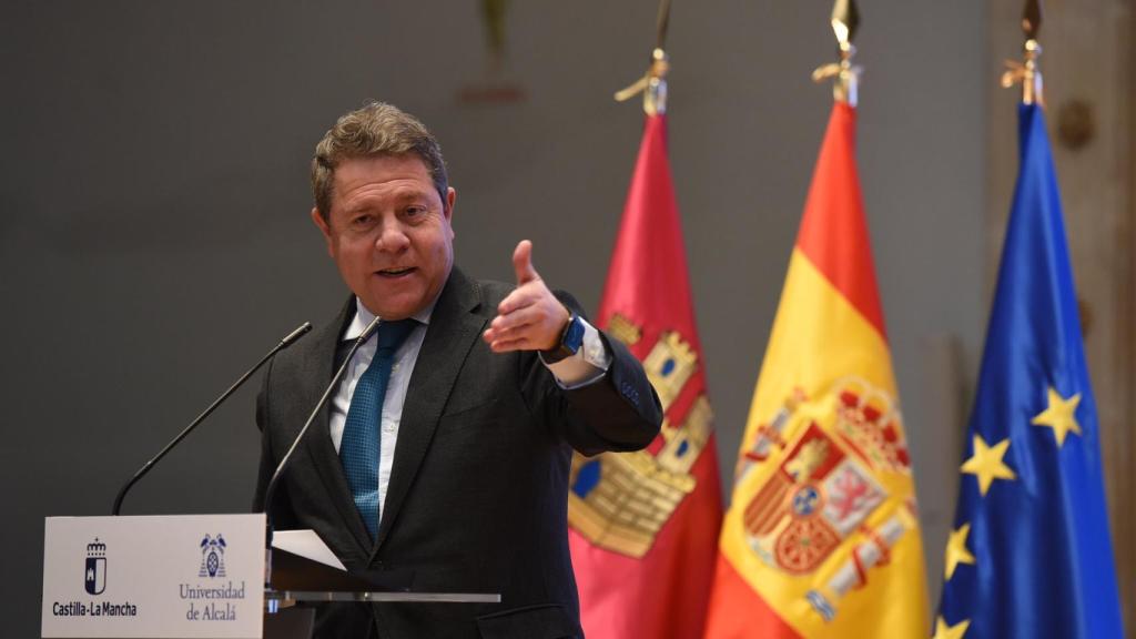 Emiliano García-Page, presidente de Castilla-La Mancha. Foto: JCCM