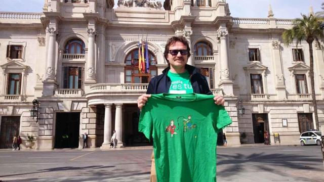 El concejal de Valencia Giuseppe Grazzi, responsable municipal de la EMT.