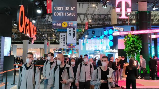 Imagen de ambiente del Mobile World Congress 2022. Foto: Alberto Iglesias Fraga.