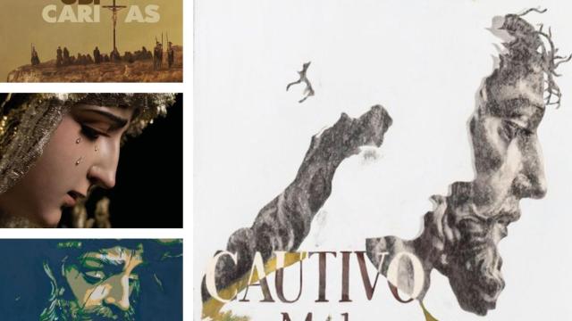 Algunos carteles presentados.