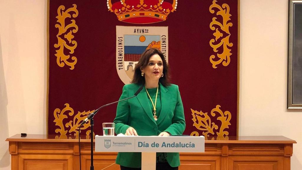 Margarita del Cid el Día de Andalucía.