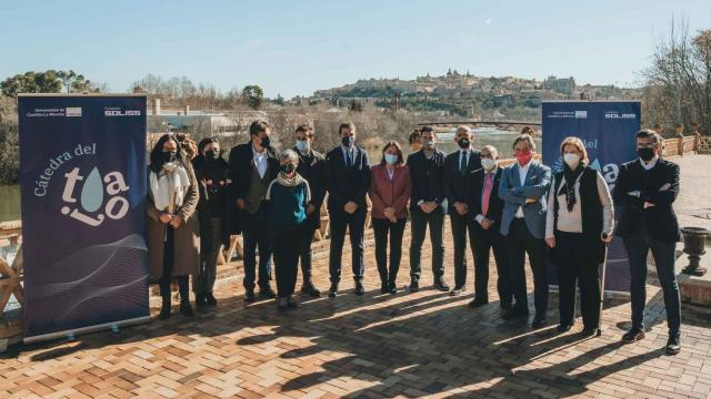 Presentación de la Cátedra del Tajo el pasado 15 de febrero. Foto: Fundación Soliss