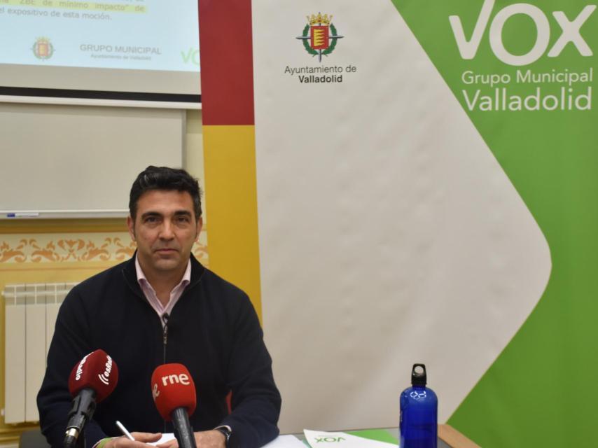 Javier García Bartolomé, portavoz del Grupo Municipal Vox