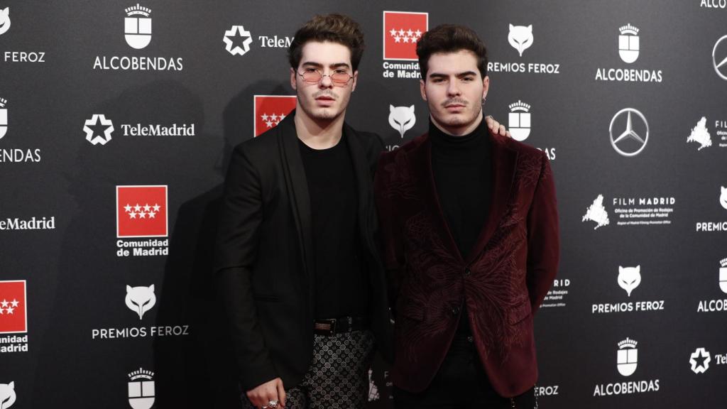 Los hermanos Gemeliers en un acto público en enero de 2020.