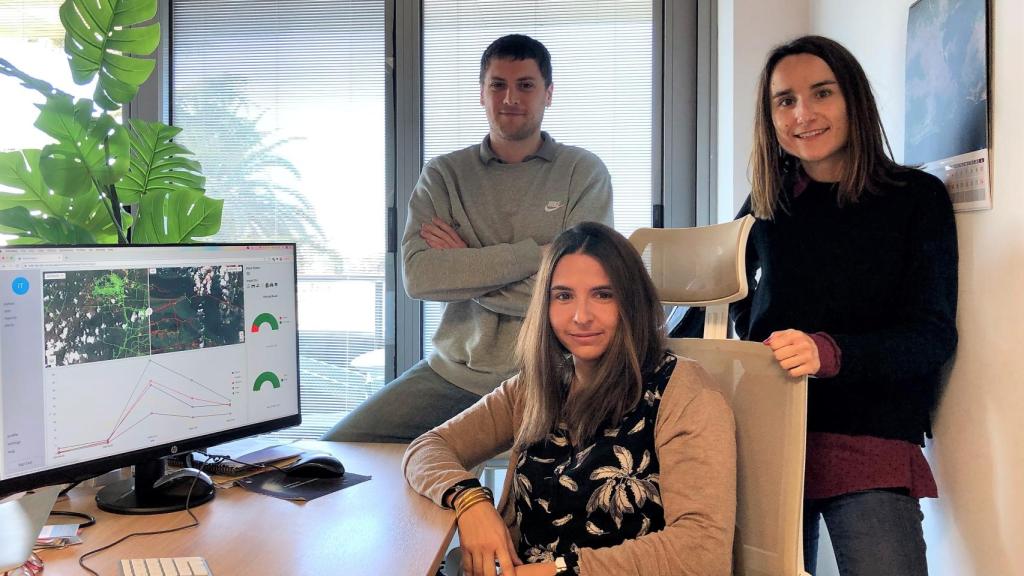Parque del equipo humano que conforma la startup EarthPulse.