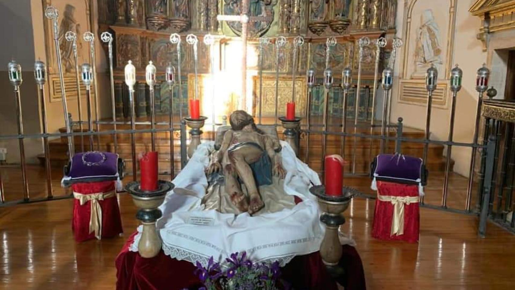 Cristo Yacente de Gregorio Fernández