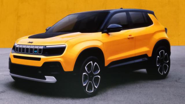 Anticipo del próximo Jeep eléctrico de 2023.