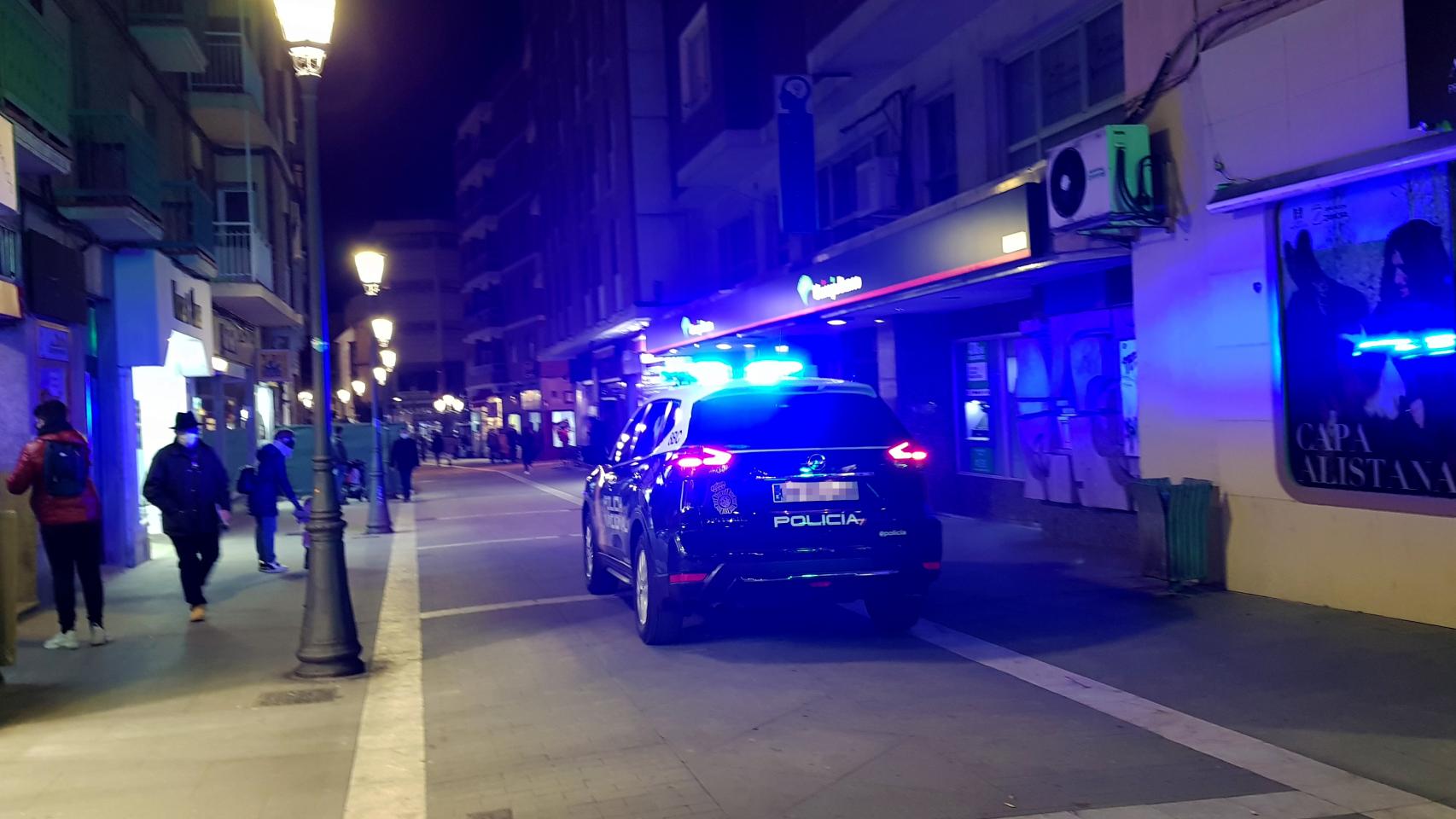 Foto de archivo | Policía Nacional Zamora de noche
