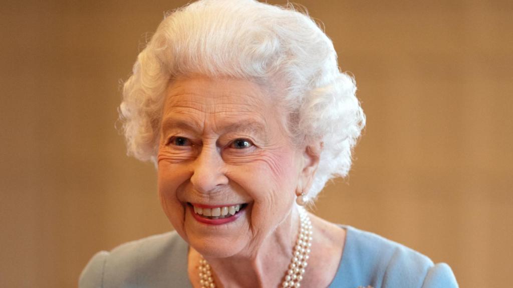 La reina Isabel II durante un acto en Sandringham.