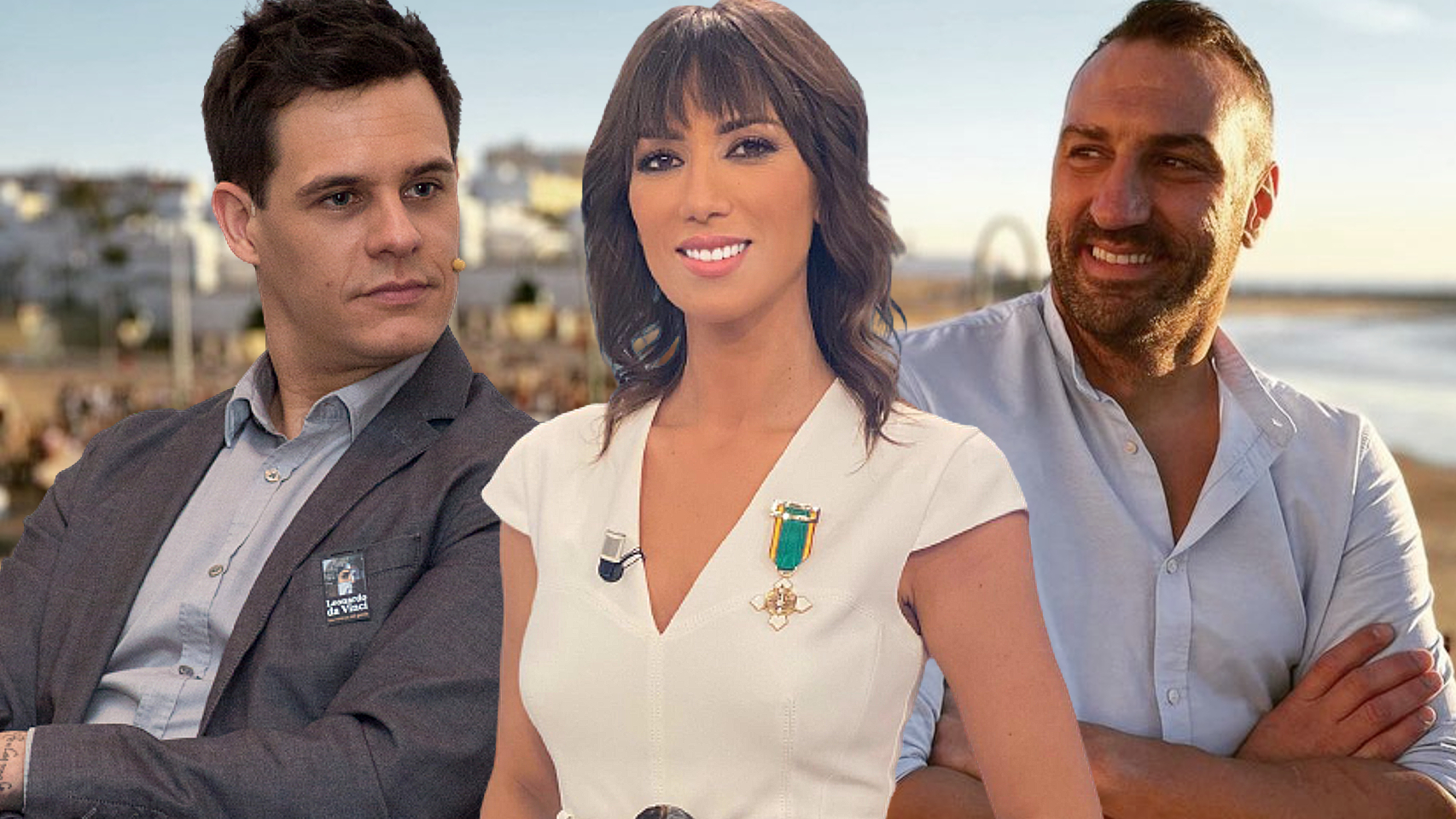 Christian Gálvez, Patricia Pardo y Fran Márquez, en un montaje de Jaleos.