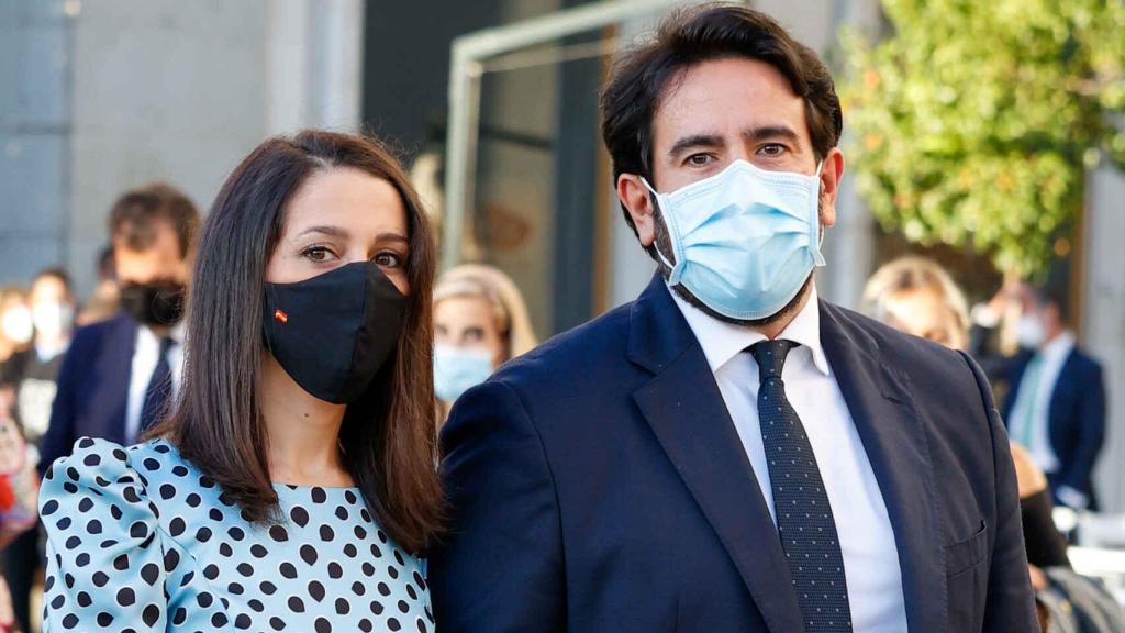 Inés Arrimadas y Xavier Cima en una imagen de archivo.