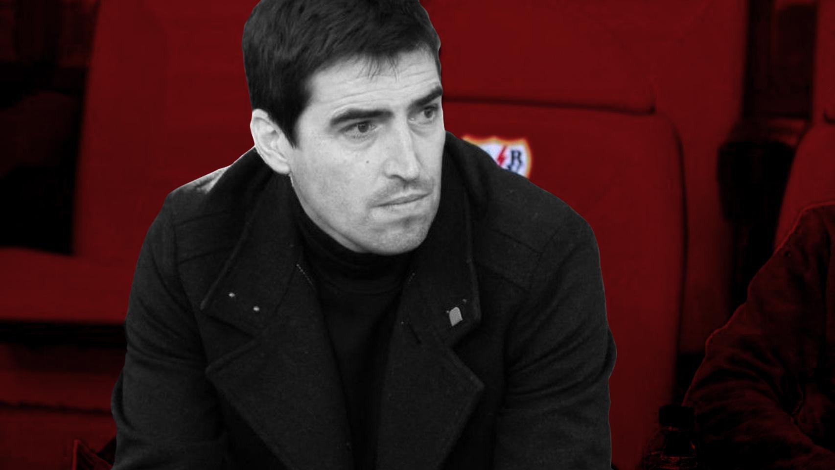 Andoni Iraola, en un fotomontaje
