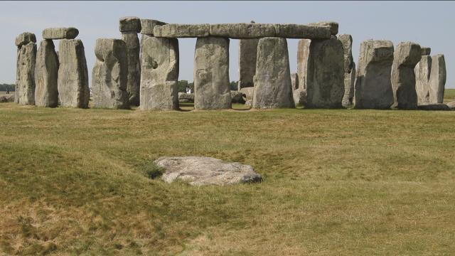 El círculo Sarsen de Stonehenge, visto desde el noreste. / Foto: T. Darvill.