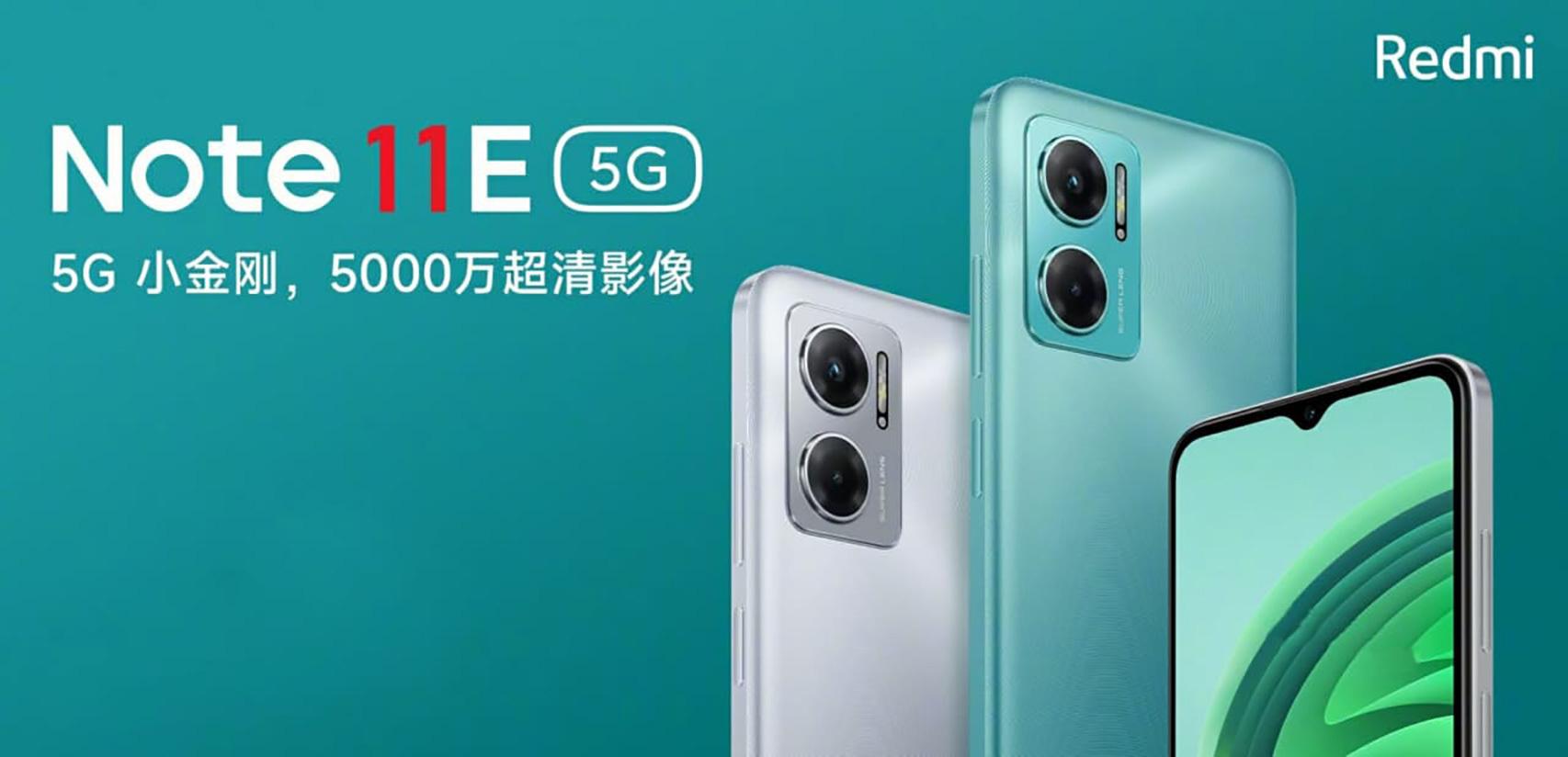 Redmi Note 11E 5G