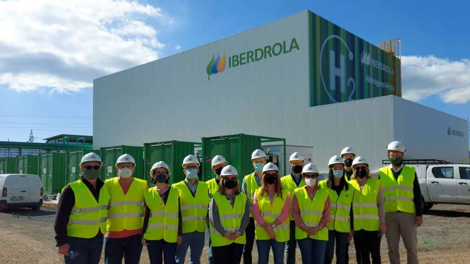Visita a la planta de hidrógeno verde de Puertollano