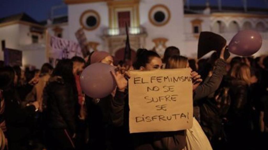 Una imagen de la manifestación del 8-M años anteriores.