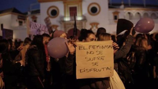 Una imagen de la manifestación del 8-M años anteriores.