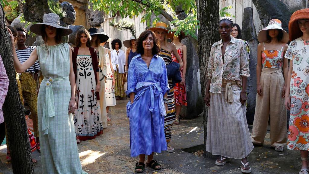 Usua Echegoyen en un desfile de Is Coming.