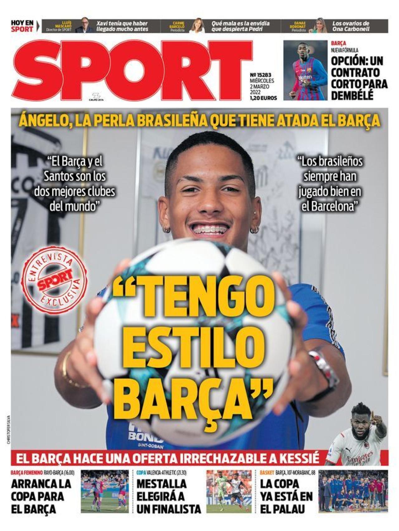 Portada SPORT