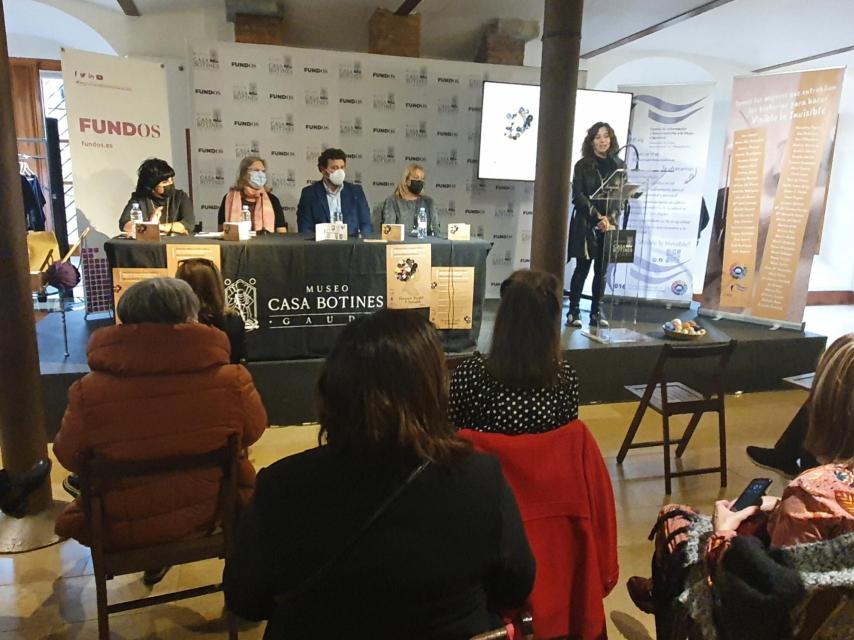 Momento de la rueda de prensa en la que se presentó el proyecto