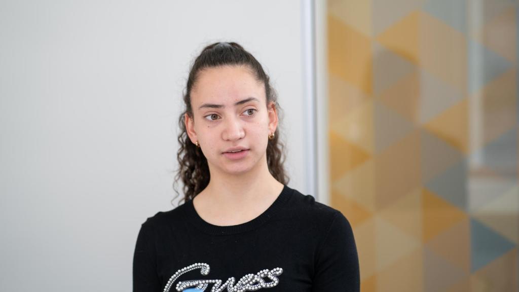 Albani Pérez, estudiante de administración de Sistemas Informáticos en Red
