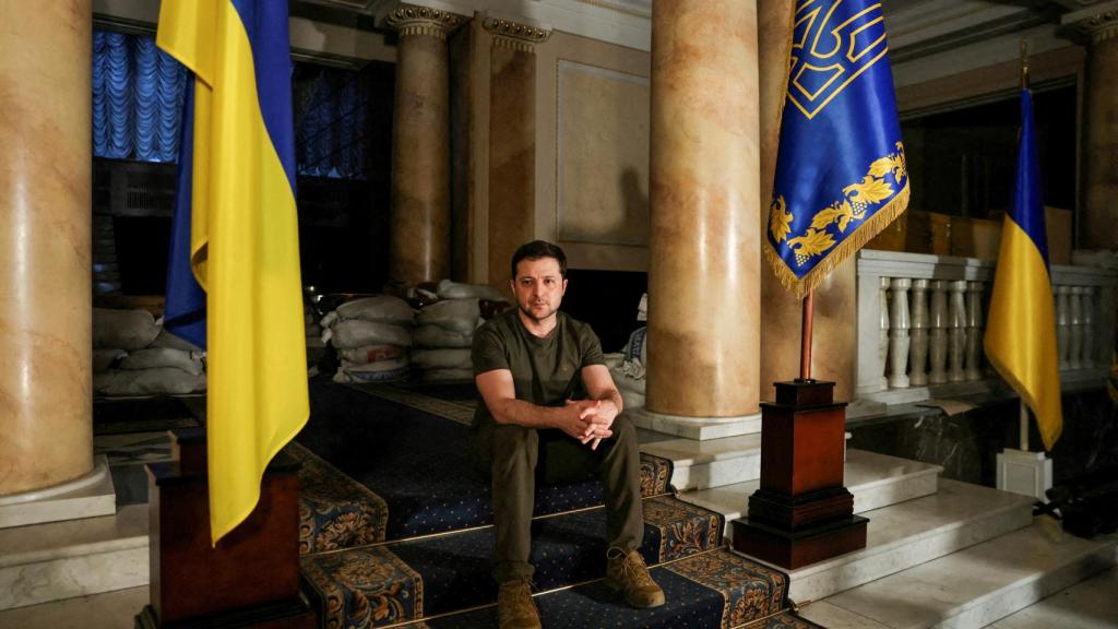 Volodimir Zelenski, presidente de Ucrania.