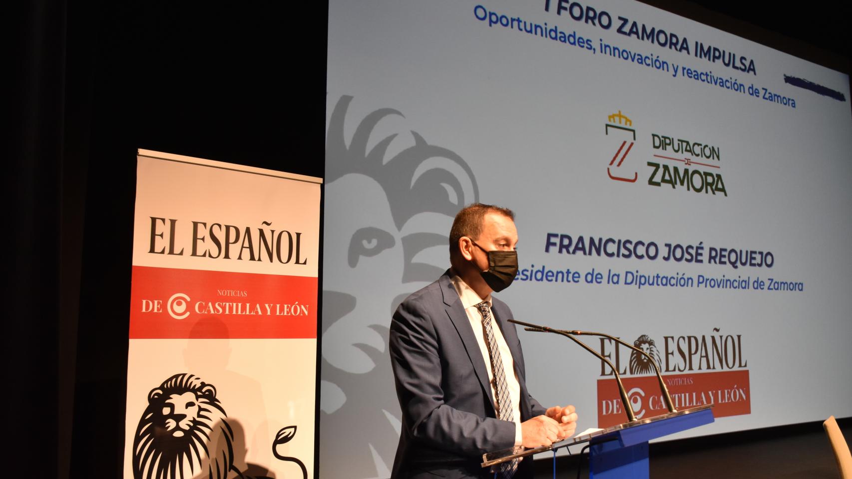 El presidente de la Diputación de Zamora, Francisco Requejo