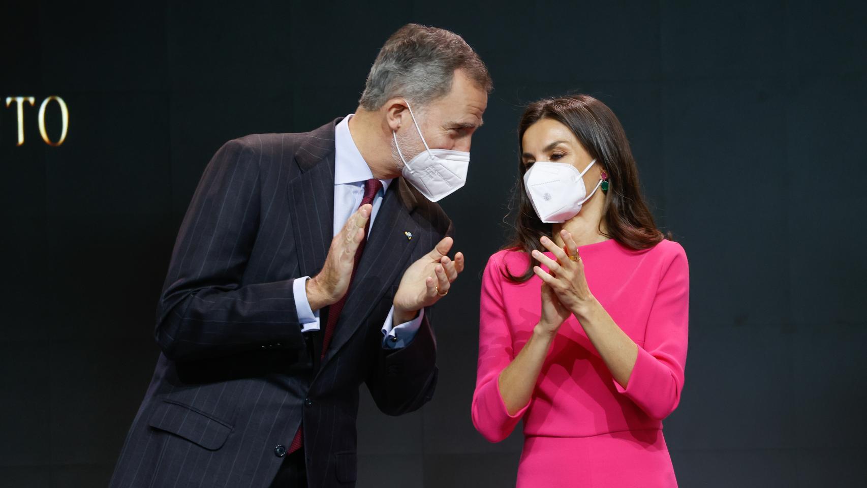 Felipe VI y Letizia en Pamplona.