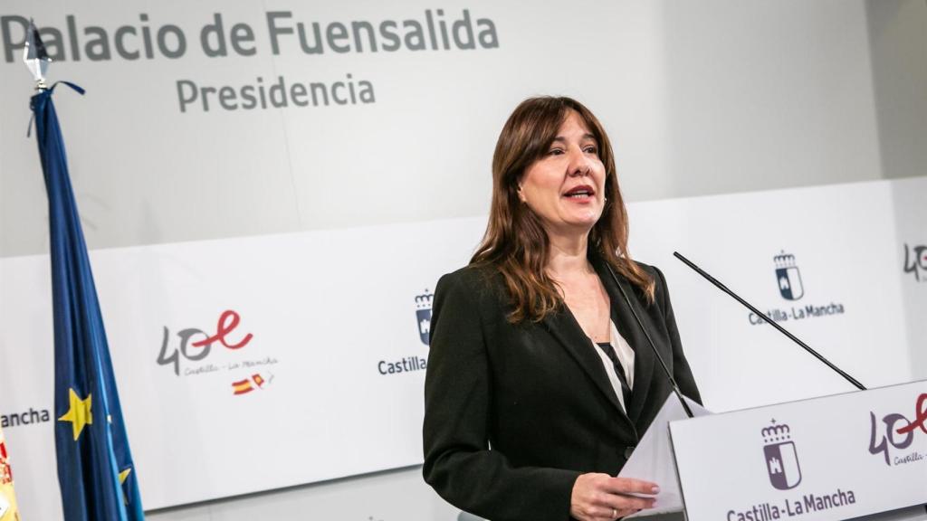 Blanca Fernández, consejera de Igualdad y portavoz del Gobierno de Castilla-La Mancha. Foto: JCCM.