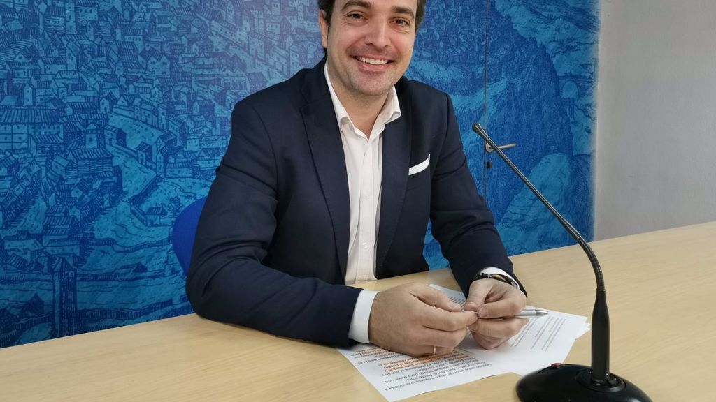 Pablo García, concejal de Deportes y Juventud de Toledo. Foto: Ayuntamiento de Toledo