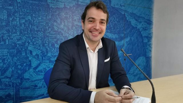 Pablo García, concejal de Deportes y Juventud de Toledo. Foto: Ayuntamiento de Toledo