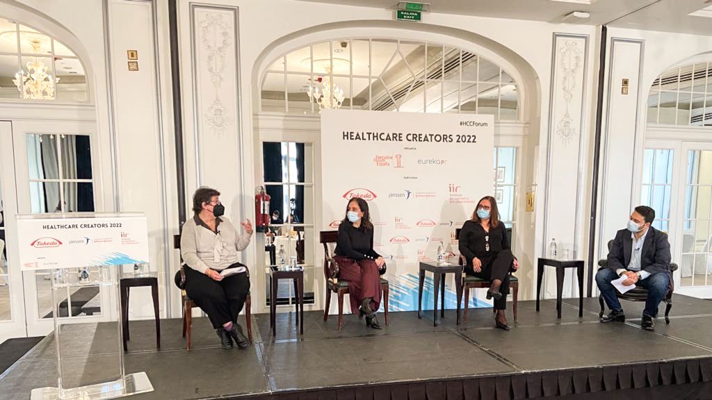 Los participantes en el  el foro Healthcare Creators.