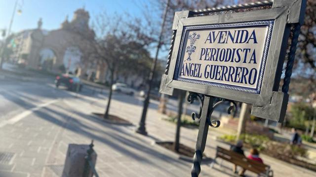 Avenida Ángel Guerrero.