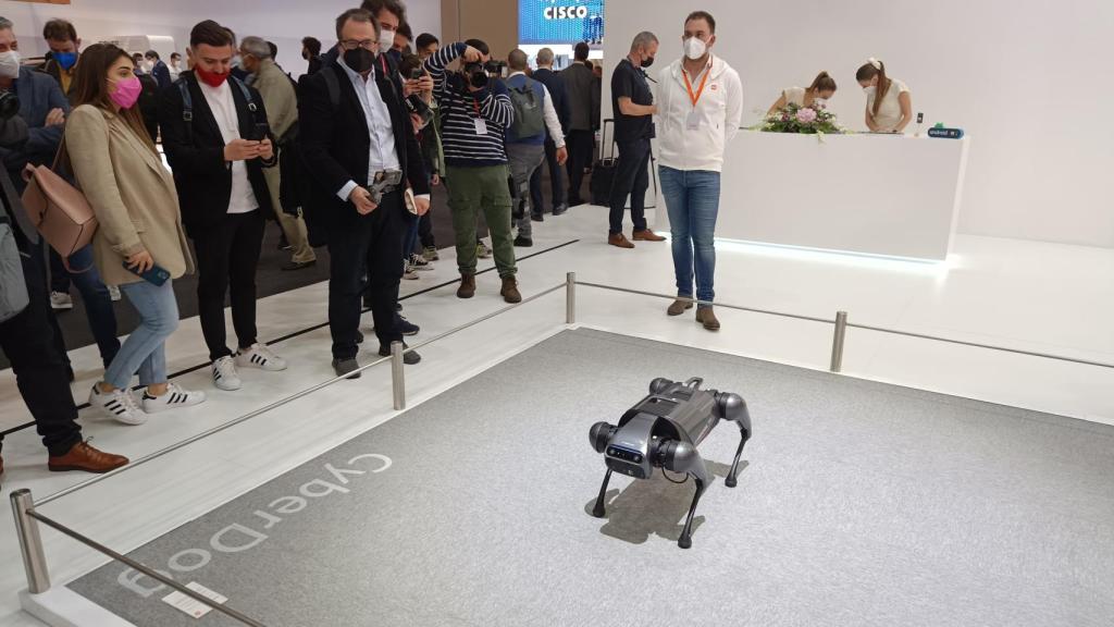CyberDog, el perro robot de Xiaomi en el MWC 2022